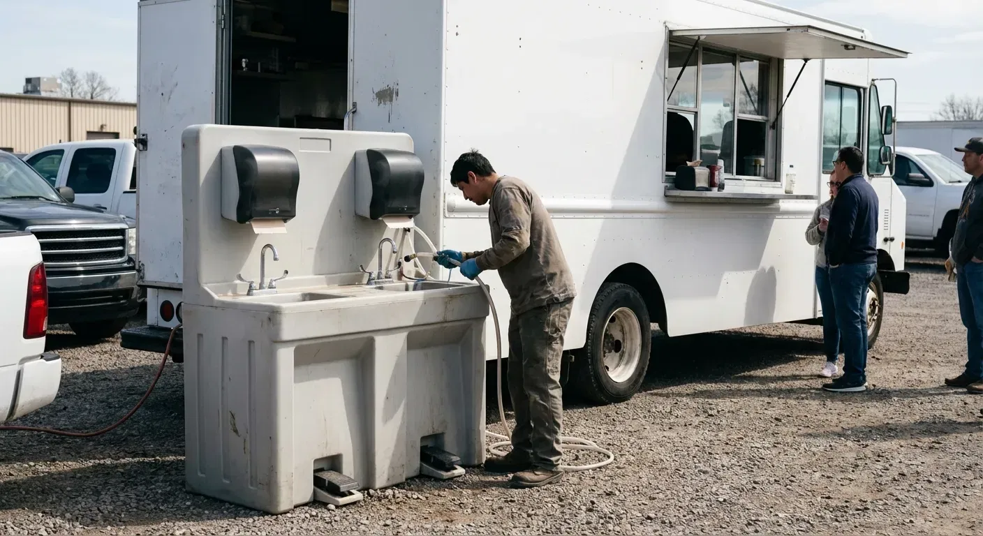 Hand Wash Station in Bronx, NY
