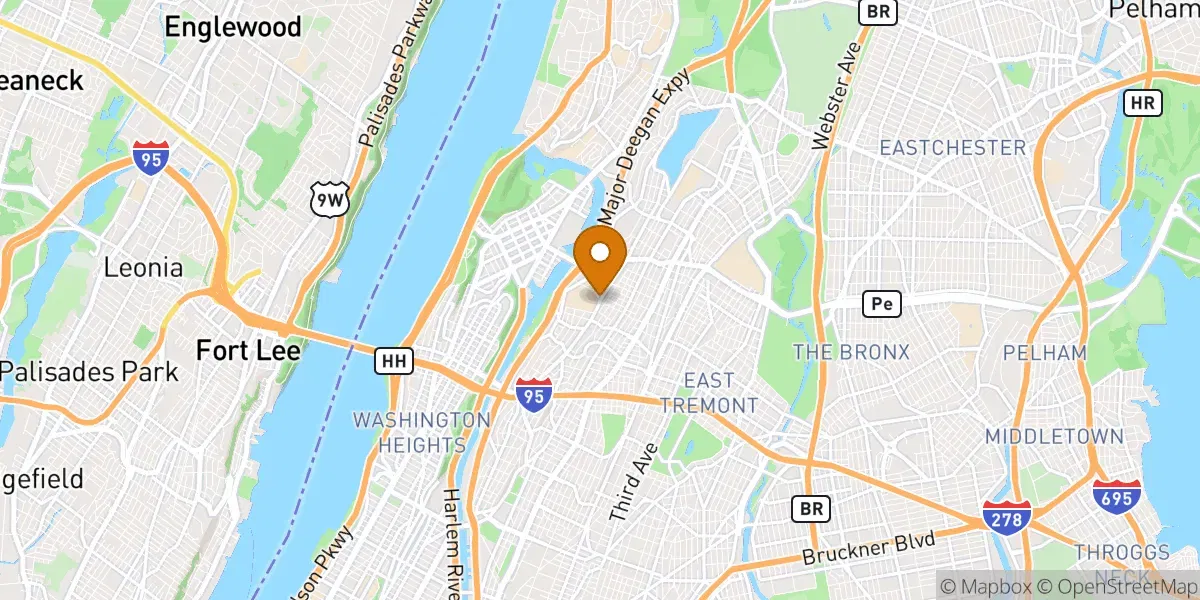 neighborhood map neighborhood map in Bronx, NY