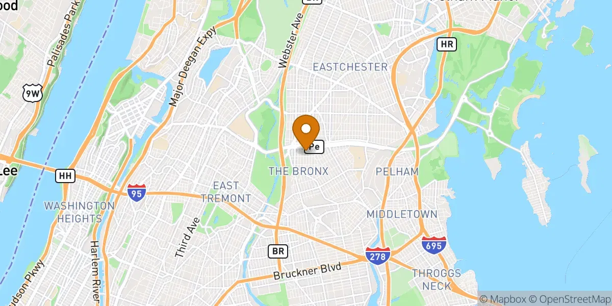 neighborhood map neighborhood map in Bronx, NY