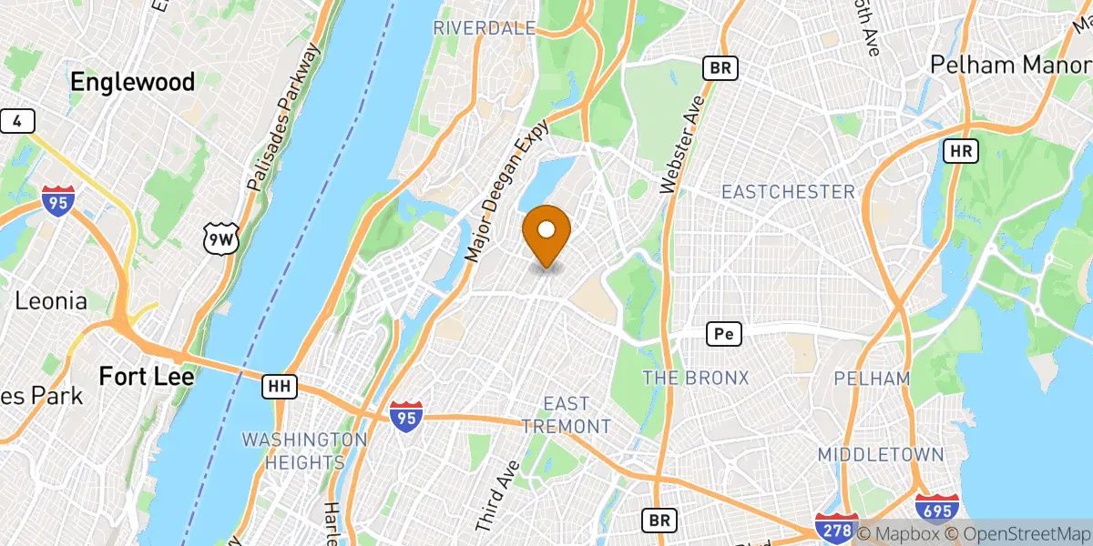 neighborhood map neighborhood map in Bronx, NY