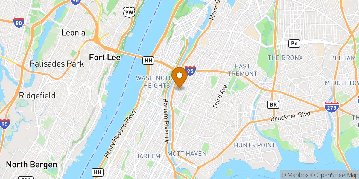 neighborhood map neighborhood map in Bronx, NY