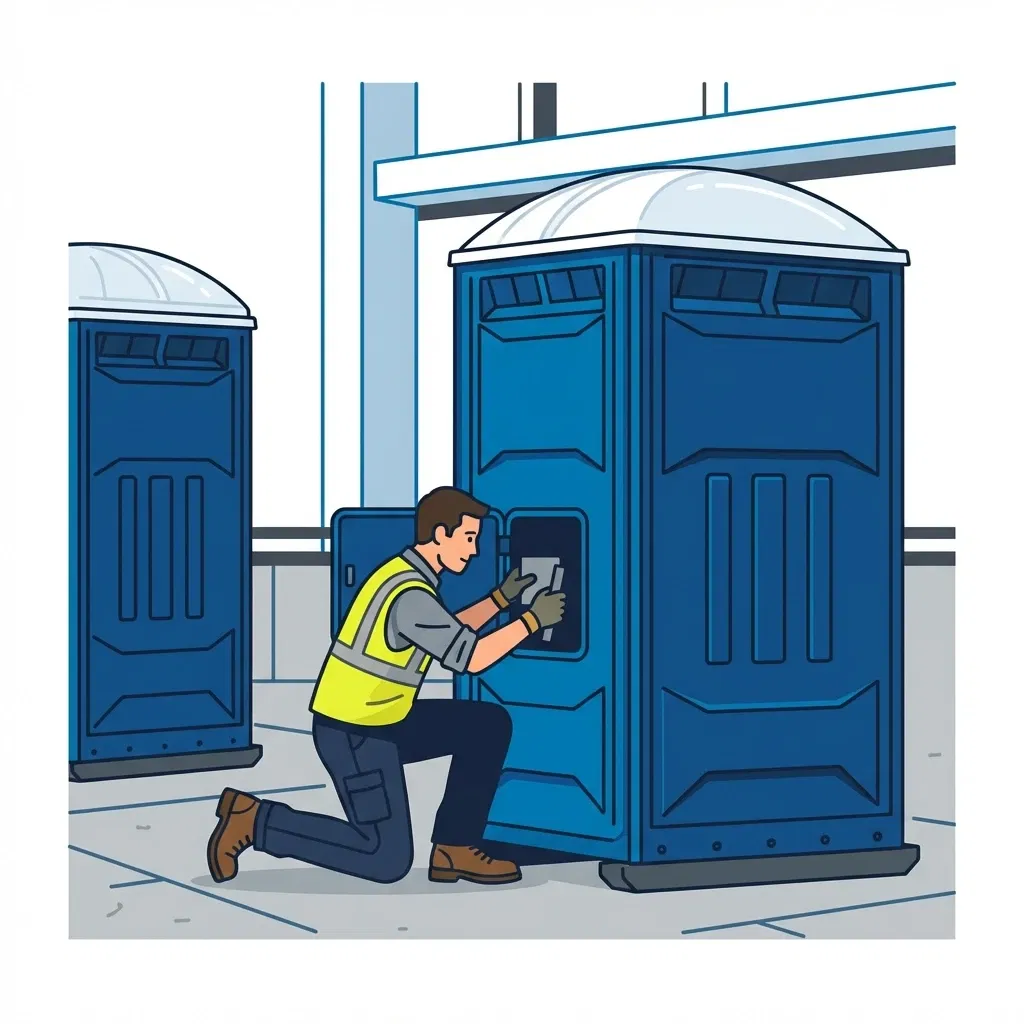 High-rise construction site sanitation logistics in Bronx, NY